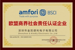 祝深圳市金凱德利電子有限公司通過社會責(zé)任BSCI審核驗廠